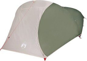 vidaXL Σκηνή Κάμπινγκ 4 Ατόμων Αδιάβροχη Πράσινη