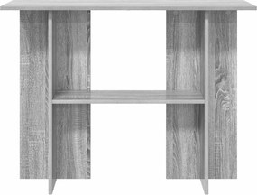 vidaXL Τραπέζι κονσόλας Γκρι Sonoma 100 x 30 x 75 εκ