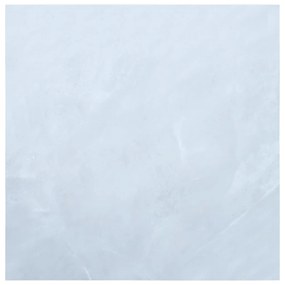 Δάπεδο Αυτοκόλλητο Λευκό με Όψη Μαρμάρου 5,11 μ² από PVC