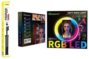 Qiaoyang LED Ring Light με Βάση QA-RG35 – Soft Ring Light