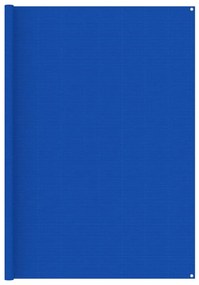vidaXL Χαλί Σκηνής Μπλε 250 x 250 εκ. από HDPE