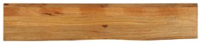 vidaXL Επιφάνεια Τραπεζιού 140x20x2,5 εκ. Live Edge Μασίφ Ξύλο Μάνγκο