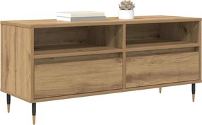 vidaXL Ντουλάπι TV 100 x 34,5 x 44,5 εκ. Artisan Oak