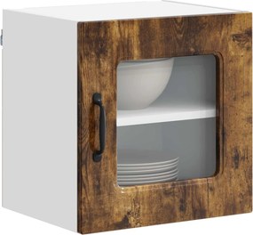 vidaXL Πάνελ πλυντηρίου πιάτων Kalmar 2 pcs Καπνιστό Δρύς