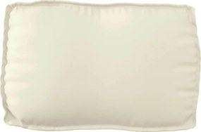 vidaXL Μαξιλάρι Κρεμ 70 x 40 x 12 cm Ύφασμα Όξφορντ