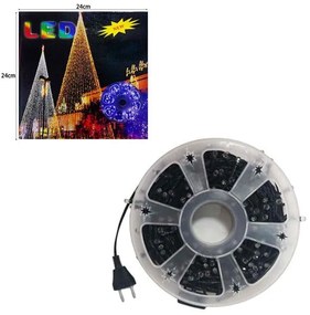 Χριστουγεννιάτικα Φωτάκια πολύχρωμο φώς 50Μ - Christmas lights RGB light-041046-190430