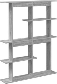 vidaXL Ράφι Τοίχου Γκρι Sonoma 102 x 20 x 130 εκ.