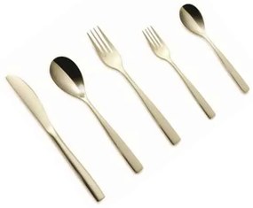 Σετ Ανοξείδωτα Μαχαιροπίρουνα Vintage Gold 18% - 3mm - Comas - 30τμχ