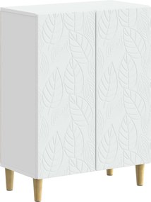 vidaXL Ντουλάπι Αποθήκευσης Μπάνιου DELFT Λευκό 59,5 x 31 x 80 εκ