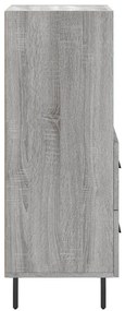 vidaXL Ντουλάπι Γκρι Sonoma 34,5x34x90 εκ. από Επεξεργασμένο Ξύλο
