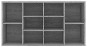 vidaXL Παπουτσοθήκη Γκρι Sonoma 103x30x55 εκ. από Επεξεργασμένο Ξύλο