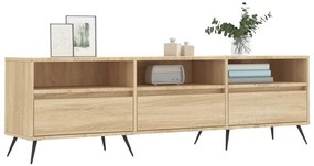 vidaXL Έπιπλο Τηλεόρασης Sonoma Δρυς 150x30x44,5 εκ. Επεξ. Ξύλο