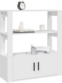 vidaXL Ντουλάπι Λευκό 80 x 30 x 90 εκ. από Επεξεργασμένο Ξύλο