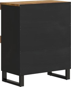 vidaXL Βοηθητικό Ντουλάπι 60 x 33 x 75 εκ. από Μασίφ Ξύλο Μάνγκο