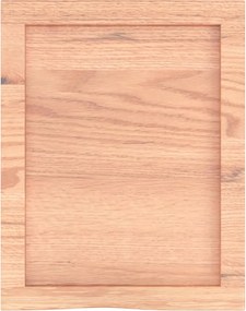 vidaXL Πάγκος Μπάνιου Αν. Καφέ 40x50x(2-4) εκ. Επεξεργ. Μασίφ Ξύλο