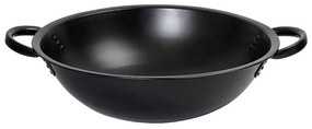 Μπωλ Μεταλλικό Με Λαβές EMA109 D47,5cm Black Espiel Zinc