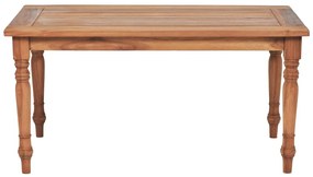 vidaXL Τραπέζι Batavia 90 x 50 x 45 εκ. από Ξύλο Teak