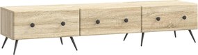 vidaXL Ντουλάπι TV Sonoma Δρυς 147 x 34,5 x 30 εκ Επεξεργασμένο Ξύλο