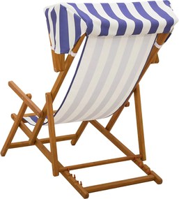 vidaXL Καρέκλα Ακτίνας 2 pcs 3 θέση Στερεό Ξύλο Ευκαλύπτου