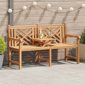 vidaXL παγκάκι Άλλο Καστανό 150 x 60 x 90 εκ Μασίφ ξύλο teak