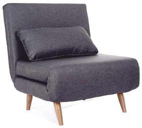 Πολυθρόνα-Κρεβάτι Sara 40.0096 Grey Fabric
