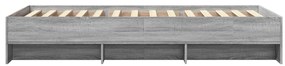 vidaXL Πλαίσιο Κρεβατιού Γκρι Sonoma 100x200 εκ. Επεξεργασμένο Ξύλο