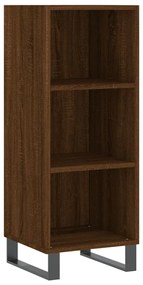 vidaXL Ντουλάπι Καφέ Δρυς 34,5x32,5x90 εκ. Επεξεργασμένο Ξύλο