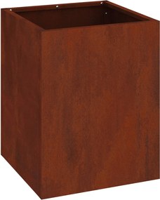 vidaXL Γλάστρα Κήπου Σκ rusty 32 x 32 x 40 εκ.