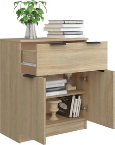 vidaXL Ντουλάπι Sonoma Δρυς 60 x 30 x 70 εκ. από Επεξεργασμένο Ξύλο