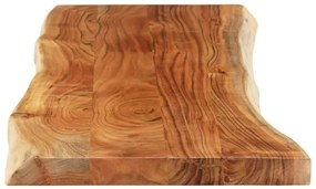 vidaXL Επιφάνεια Τραπεζιού Ορθογώνια 110x40x3,8 εκ. Μασίφ Ξύλο Ακακίας