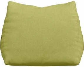 vidaXL Μαξιλάρι Πλάτης Ανοιχτό Πράσινο 45 x 35 x 20 cm ύφασμα