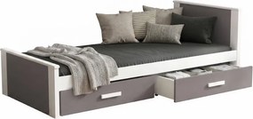 Κρεβάτι Aldo-Καφέ-90 x 200