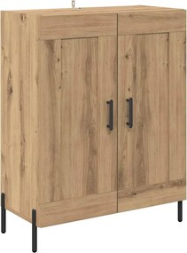 vidaXL Highboard Artisan Oak 69,5 x 34 x 180 εκ. Επεξεργασμένο ξύλο