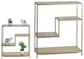 Ράφια Gift Decor BIG-S3605000 Χρυσό Μέταλλο 85 x 95 x 30 cm