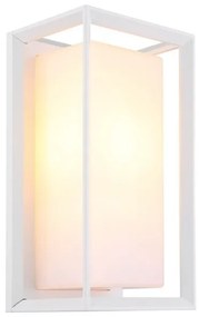 Απλίκα Φωτιστικό Τοίχου 1xΕ27 Αλουμίνιο IP44 Globo Lighting-31982W-Λευκό 31982W