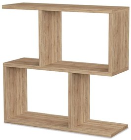 Βοηθητικό τραπέζι Homemania Pakoworld φυσικό 60x20x60εκ 119-000731-119-000731-Καφέ 119-000731