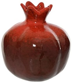 Beauty Home Κεραμικό Βάζο Ρόδι 20  x 21 cm