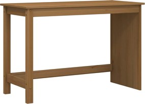 vidaXL Σετ Γραφείου και Κινητού Ντουλαπιού MOSS 2 pcs Μέλι Καφέ