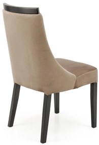 ROYAL chair, black / beige Monolith 09