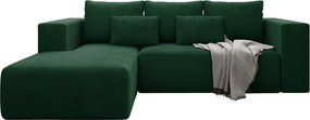 Γωνιακός καναπές Stripes-Αριστερή-Prasino