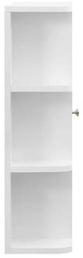 Καθρέφτης Μπάνιου με Ντουλάπι Λευκό 66 x 17 x 63 εκ. από MDF - Λευκό