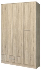 Ντουλάπα ArteLibre CAJSA Φυσικό Μοριοσανίδα 90x50x195cm-14370142
