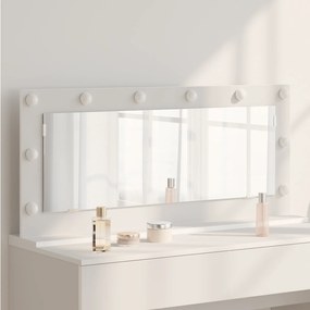 vidaXL Καθρέφτης Vanity με LED Φώτα Λευκό 100x45x18 εκ.
