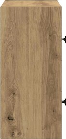 vidaXL Βιβλιοθήκη Αρτισιανή Δρυς 40x24x52 εκ. Επεξ. Ξύλο
