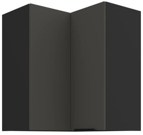 Κρεμαστό ντουλάπι γωνιακό Arianna 60x60 GN 72 2F-Γκρι