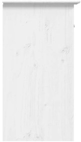 vidaXL Μπουφές BODO Λευκός 115,5x44x80 εκ. από Μασίφ Ξύλο Πεύκου