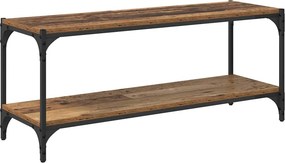 vidaXL Ντουλάπι TV Παλιό Ξύλο 100x33x41εκ.