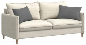 vidaXL Μαξιλάρι Καναπέ 2 pcs Σκούρο Γκρι 60 x 40 cm ύφασμα