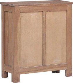 vidaXL Ντουλάπι με Συρτάρια 65 x 30 x 75 εκ. από Μασίφ Ξύλο Teak