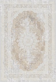 ΧΑΛΙ LUXURIOUS SILK 5989 GREY BEIGE - 160cm x 230cm